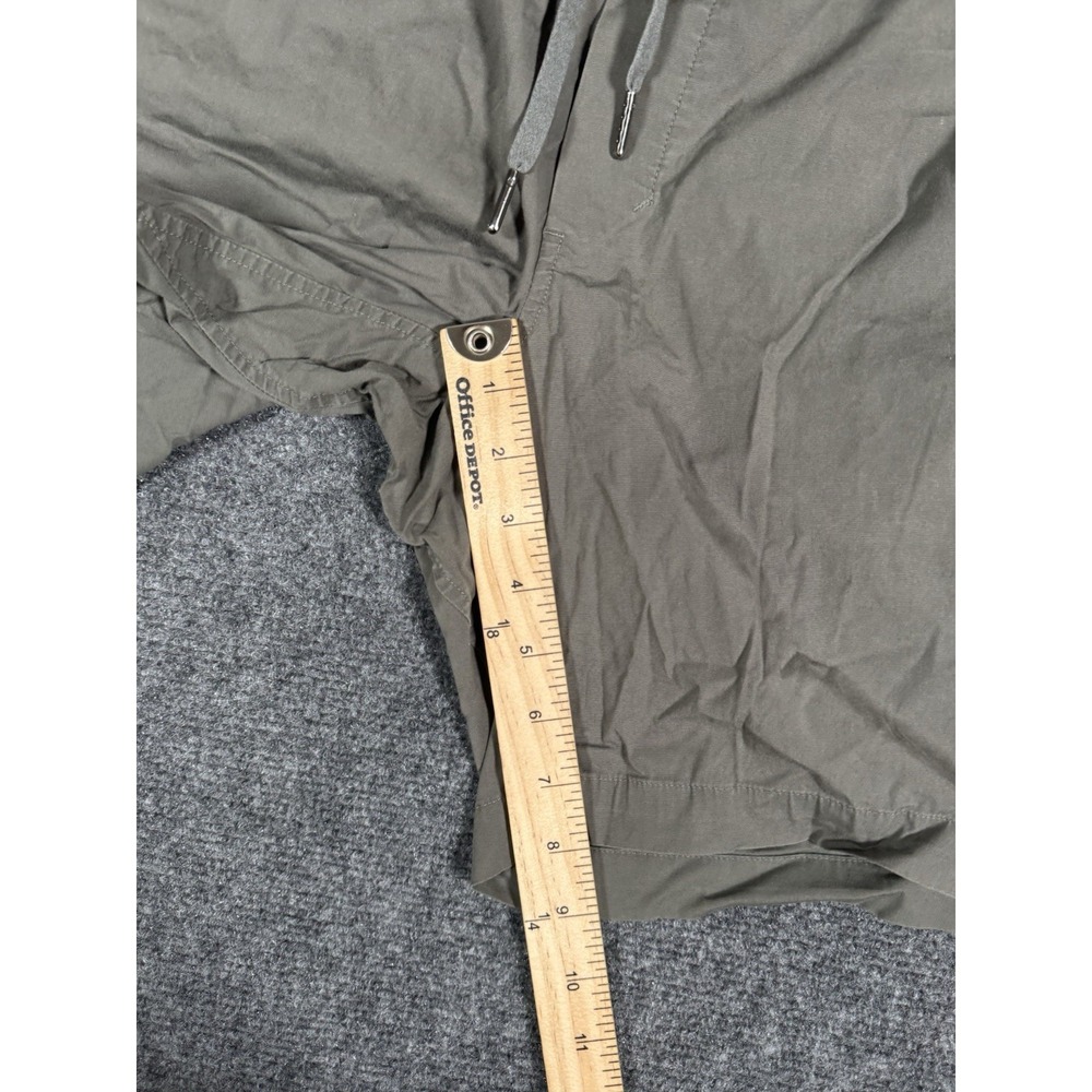 Lululemon Bowline Shorts Mens Medium Green Chino Drawstring Ripstop 8" - Picture 7 of 13